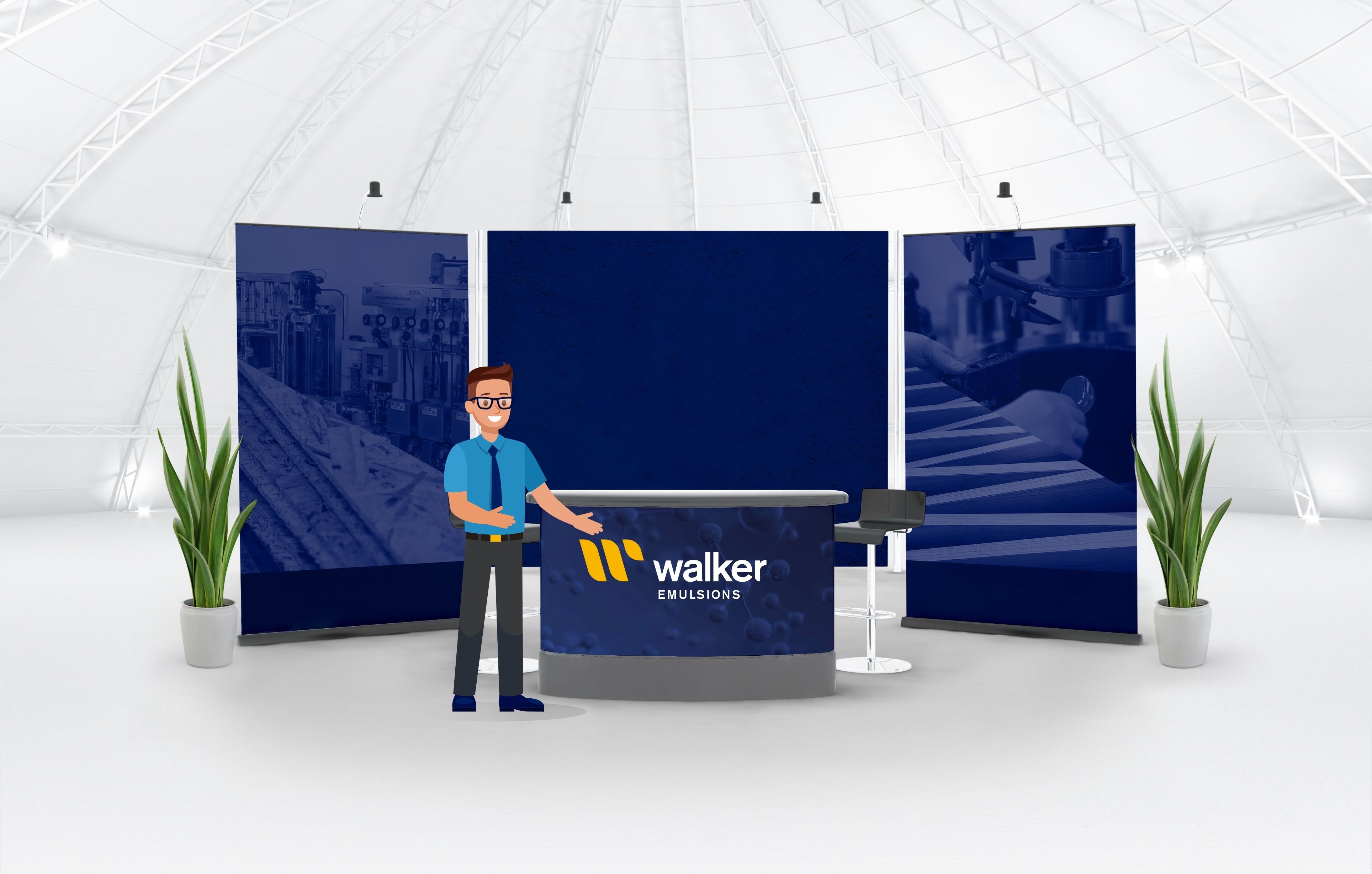 Walker Exhibiton Booth